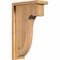 Ekena Millwork Del Monte Smooth Corbel w/Backplate, Western Red Cedar, 5 1/2"W x 12"D x 20"H COR06X12X20DEL01SWR - alternate 1